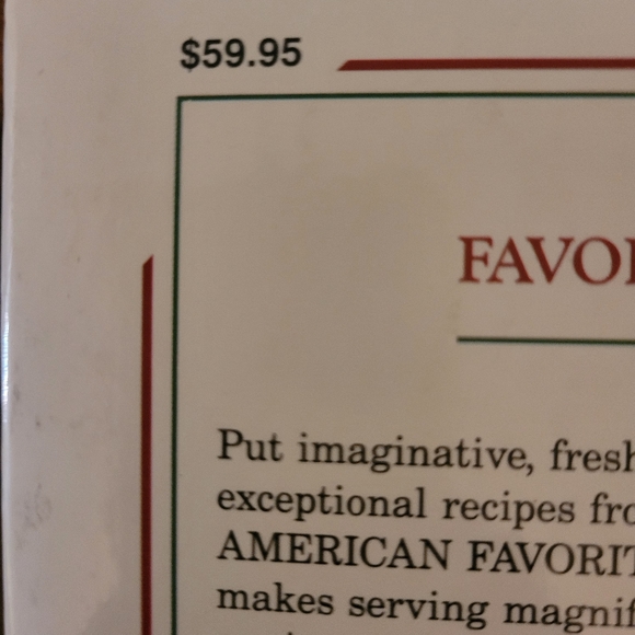 Collectors edition- Great America favorite brand name cookbook - Picture 3 of 3